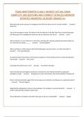 TEXAS WASTEWATER CLASS C NEWEST ACTUAL EXAM COMPLETE 300 QESTIONS AND CORRECT DETAILED ANSWERS &lpar;VERIFIED ANSWERS&rpar; &vert;ALREADY GRADED A&plus;