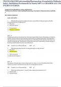 Test Bank for Understanding Pharmacology Essentials for Medication Safety&comma; 3rd Edition by M&period; Linda Workman & LaCharity