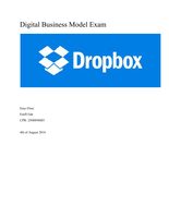 Digital Business Models Exam Dropbox