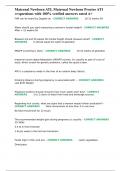 Maternal Newborn ATI&comma; Maternal Newborn Proctor ATI 207questions with 100&percnt; verified answers rated A&plus;