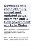 Download this complete&comma;fully solved and updated actual exam for WJEC Criminology Unit 2