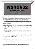 NST2602 Assignment 3 &lpar;Detailed Answers&rpar; Year Module - Due&colon; 16 July 2024