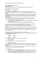 VPK Biomedische Kennis WC 3 en WC4 &lpar;Medische Fysiologie en Anatomie&rpar;