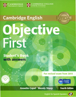 OBJECTIVE FIRST CERTIFICATE
