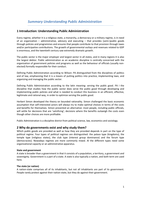 Summary Understanding Public Administration - de Vries