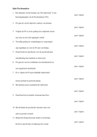 Oefentoets het palet van de psychologie&period; Elk hoofdstuk een losse proeftoets