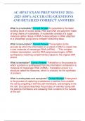 AC-HPAT EXAM PREP NEWEST 2024- 2025 &lpar;100&percnt; ACCURATE&rpar; QUESTIONS AND DETAILED CORRECT ANSWERS