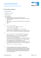 antwoorden natuurkunde (newton) Hoofdstuk 14 VWO6