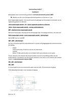 Praktische Economie samenvatting module 7 VWO