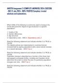 ATI COMPREHENSIVE EXIT EXAM RETAKE 2023 &vert; 180 VERIFIED Q & A&vert;