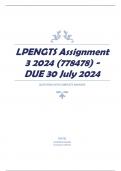 LPENGTS Assignment 3 2024 &lpar;778478&rpar; - DUE 30 July 2024