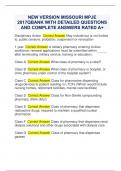 NEW VERSION MISSOURI MPJE  2017QBANK WITH DETAILED QUESTIONS  AND COMPLETE ANSWERS RATED A&plus;