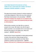 CALIFORNIA REALESTATE2023-2024 EXAM S&lpar;ALL VERSIONS&rpar;