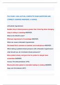 PCC EXAM 1 2024 &vert;ACTUAL COMPLETE EXAM QUESTIONS AND  CORRECT &lpar;VERIFIED ANSWERS &rpar; A GRADE&period;
