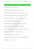 MB &lpar;ASCP&rpar; Exam questions and answers latest 2024