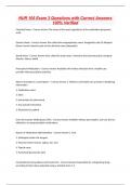 Nursing 105 Complete Package Deal with Complete Solutions 100&percnt; Verified 2024&sol;2025