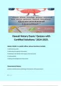 Hawaii Notary Exam Bundle&period; 
