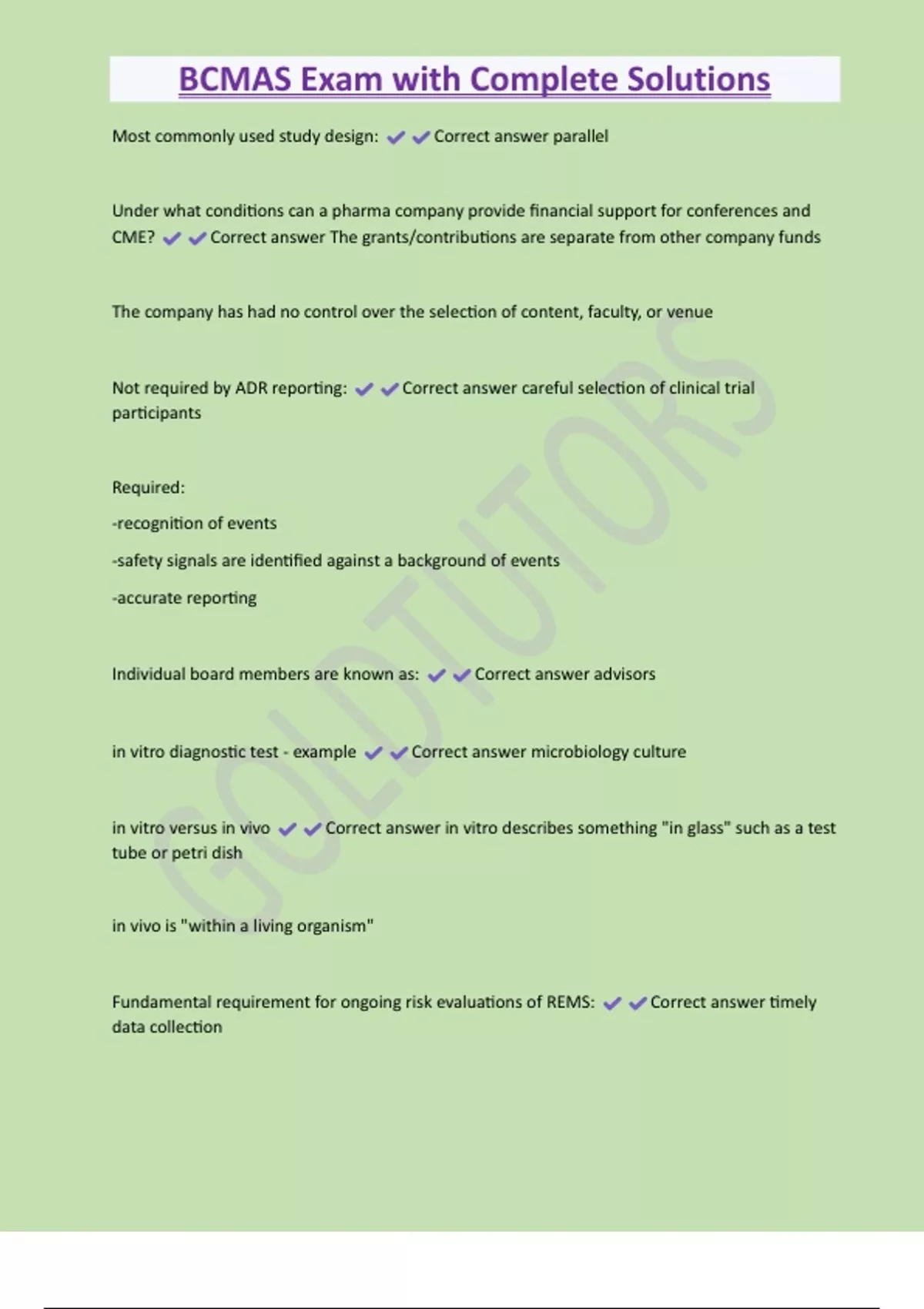 BCMAS EXAM QUESTIONS visual data 7