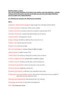 Engels 1.1 woordenlijst (Unit 1-3)