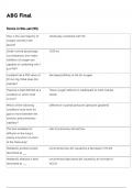 ABG 302 FINAL EXAM NEWEST 2024 ACTUAL EXAM COMPLETE 200 QUESTIONS AND CORRECT DETAILED ANSWERS &lpar;VERIFIED ANSWERS&rpar; 