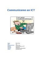Eindopdracht Communiceren en ICT 2014-2015