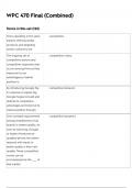 WPC 470 FINAL EXAM NEWEST 2024 EXAM ACTUAL EXAM COMPLETE 250 QUESTIONS AND CORRECT DETAILED ANSWERS &lpar;VERIFIED ANSWERS&rpar; &vert;ALREADY GRADED A