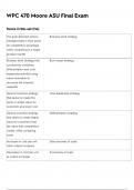 WPC 470 MOORE ASU FINAL EXAM NEWEST 2024 EXAM ACTUAL EXAM COMPLETE 120 QUESTIONS AND CORRECT DETAILED ANSWERS &lpar;VERIFIED ANSWERS&rpar; 