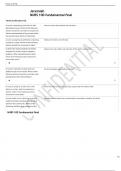 NURS 100 fundamental final Flashcards &lowbar; 100-SURE ANSWERS&period;pdf