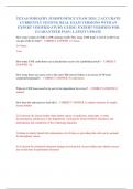TEXAS PODIATRY JUSISPUDENCE EXAM 2024 &vert; 2 ACCURATE CURRENTLY TESTING REAL EXAM VERSIONS WITH AN  EXPERT VERIFIED STUDY GUIDE &vert; EXPERT VERIFIED FOR  GUARANTEED PASS &vert; LATEST UPDATE