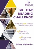 30 Day - Reading Challenge  latest update  &vert; Complete Solution 
