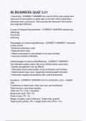 IB BUSINESS QUIZ 3&period;21  with 100&percnt; correct answers
