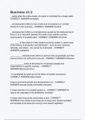 Business ch 2  with 100&percnt; correct answers