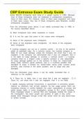 CBP Entrance Exam Study Guide
