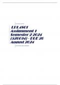 LPL4801 Assignment 1 Semester 2 2024 &lpar;526694&rpar; - DUE 26 August 2024