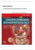 STUDY GUIDE for&comma; Understanding Pathophysiology &lpar;7th Edition&comma;2024&rpar; by Sue E&period; Huether&comma; Kathryn L&period; McCance &vert;&vert; New Update