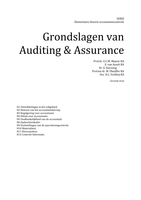 Auditing & Assurance E1 (grondslagen van A&A + praktijk van A&A)