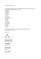 Chemie: De lijst der lijsten