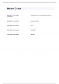 Maine Guide Practice Question And Detailed Answers&period;