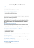 Samenvatting Onderzoek doen 1&period;1 HTRO Compleet