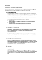 Fontys Technische Bedrijfskunde Samenvatting H1 Een praktijkgerichte benadering van Management en Organisatie