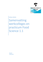 Food Science 1.1 