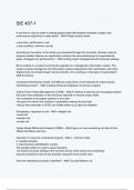 SIE 457-1 Exam &lpar;elaborations&rpar; Questions & answers &vert; latest update version 2024 &vert; Verified 100&percnt; Correct Explations &vert; Already Passed Graded A&plus;&vert; Actual Complete Solution -  DISTINCTION GUARANTEED 