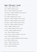 Span 1103 quiz 1 vocab Exam &lpar;elaborations&rpar; Questions & answers &vert; latest update version 2024 &vert; Verified 100&percnt; Correct Explations &vert; Already Passed Graded A&plus;&vert; Actual Complete Solution -  DISTINCTION GUARANTEED 