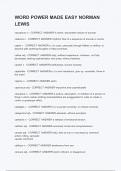 WORD POWER MADE EASY NORMAN LEWIS Exam &lpar;elaborations&rpar; Questions & answers &vert; latest update version 2024 &vert; Verified 100&percnt; Correct Explations &vert; Already Passed Graded A&plus;&vert; Actual Complete Solution -  DISTINCTION GUARANTEED 