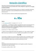 Notaci&oacute;n Cient&iacute;fica