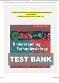Test Bank for Understanding Pathophysiology CANADIAN 1st Edition Huether Chapter 1 - 42 Updated Guide 2024 ISBN&colon;9781771721189 Pdf