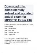 Download this complete&comma;fully solved and updated actual exam for MPOETC Exam -16