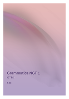 Grammatica NGT1 Samenvatting