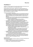 Neuman samenvatting hoofdstuk 4
