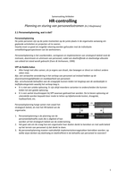 Samenvatting Artikelen HR-controlling + Handboek HRM H. 3.4 & 10